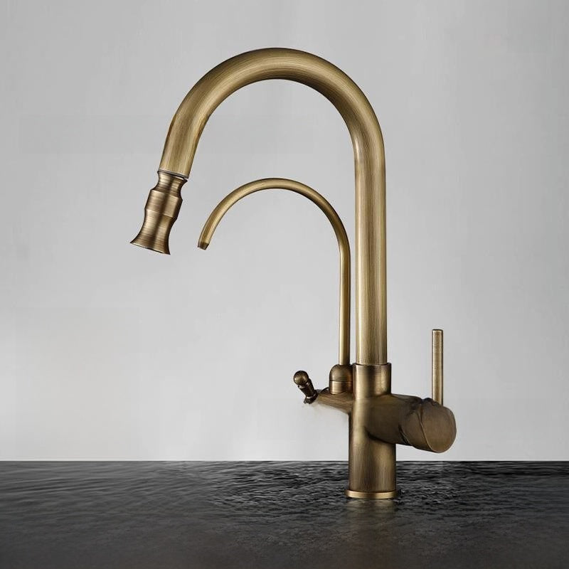 HeritageFlow™ Copper Kitchen Faucet