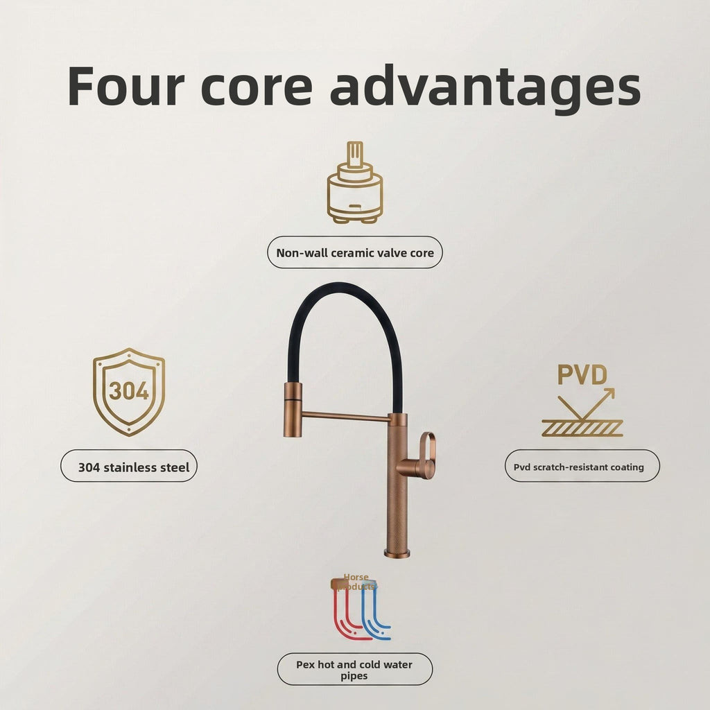 FlexFlow™ Pull-Out Kitchen Faucet