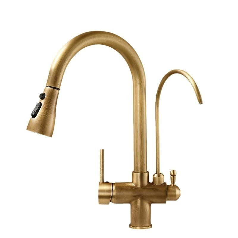 HeritageFlow™ Copper Kitchen Faucet