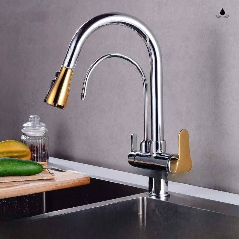 HeritageFlow™ Copper Kitchen Faucet