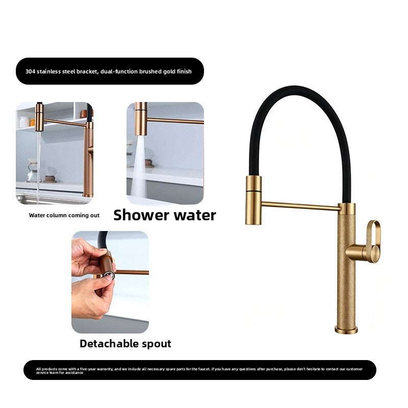 FlexFlow™ Pull-Out Kitchen Faucet