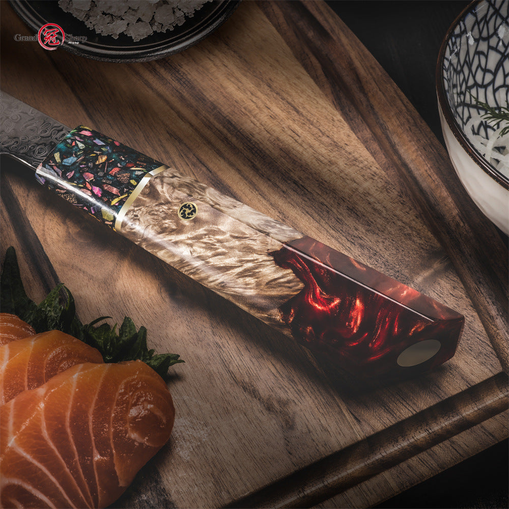 EdgeMaster™ Damascus Chef Knife