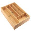 FlexStore™ Bamboo Drawer Organizer