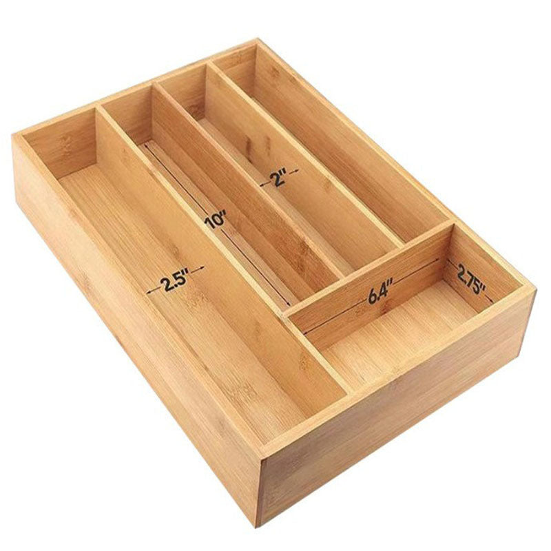 FlexStore™ Bamboo Drawer Organizer