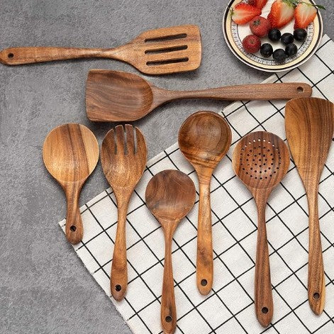 TimberChef™ Premium Wooden Utensils