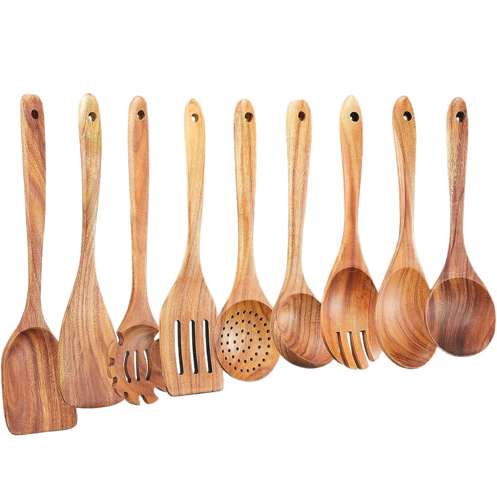TimberChef™ Premium Wooden Utensils