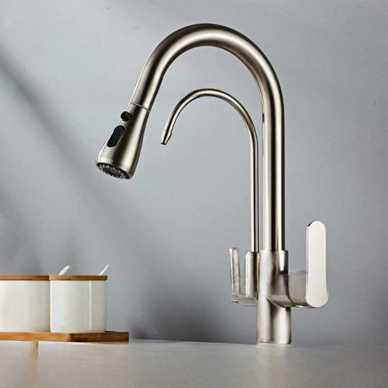 HeritageFlow™ Copper Kitchen Faucet